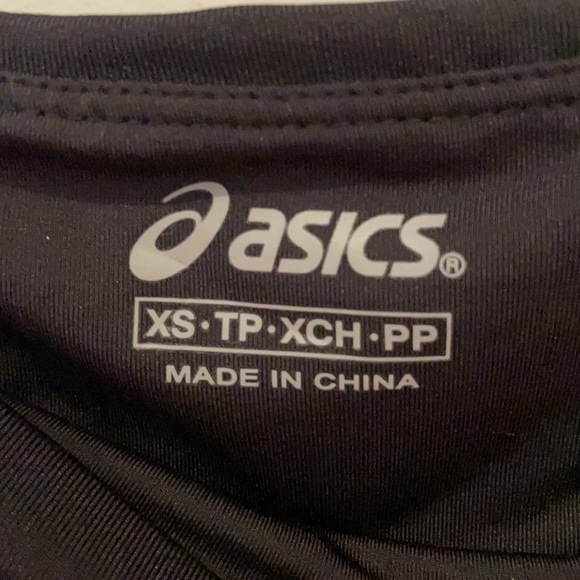 Asics Leggings with shiny Zig Zag pattern - Picture 5 of 10